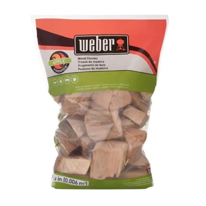 Weber Apple Wood Chips, for Grilling and Smoking, 4 lb. - Picture 1 of 11