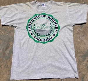 VINTAGE University of Northern Colorado Shirt Adult Large USA Made - Picture 1 of 17