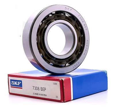 SKF 7308 BEP ANGULAR CONTACT BALL BEARING 40x90x23 mm - Image 1 of 3