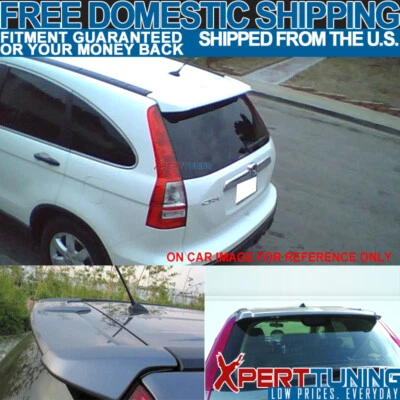 Fits 07-11 Honda CR-V OE Factory Style Painted Taffeta White Roof Spoiler - ABS - Image 1 of 4