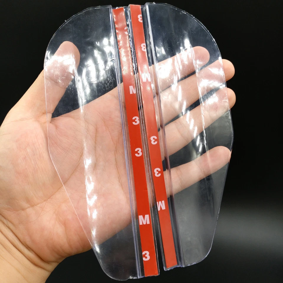 2 X Protector de agua universal para automóvil Espejo retrovisor lateral Protector de lluvia Parasol Foto 1 de 4