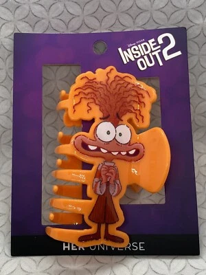 Boxlunch Her Universe Disney Pixar Inside Out 2 Anxiety Figural Claw Clip Hair - Image 1 of 4