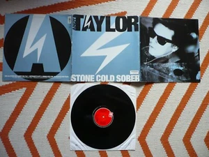 Andy Taylor Stone Cold Sober 12" Vinyl UK 1990 A&M Rock Single Duran Duran - Picture 1 of 12