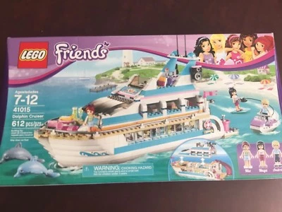 LEGO Friends Dolphin Cruiser/barco (41015)~viene con Mia, Maya, Andrea~con manuales Foto 1 de 4