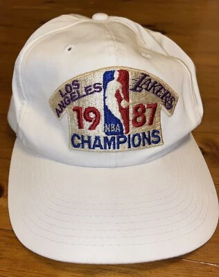 Chapéu Snapback Vintage Los Angeles Lakers 1987 Championship Sports Specialties Anos 80 - Imagem 1 de 4