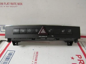 2008 2009 2010 2011 MERCEDES BENZ SLK HAZARD LOCK HEATED DASH CONTROL SWITCH - Picture 1 of 3