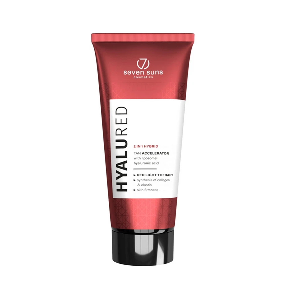 Seven Suns Hyalured 200ml Lozione Solarium Collagene Terapia Luce Rossa