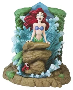 La Sirenetta Ariel Sulla Roccia Figure Statuette DISNEY SHOWCASE COLLECTION - Imagen 1 de 1