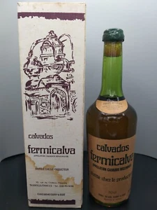 Fermicalva Calvados 42% Alkohol Frankreich OVP 0,7 Liter - Bild 1 von 15