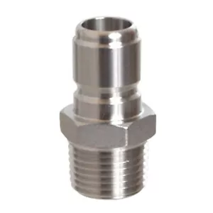 1/2" NPT Acero Inoxidable Macho Desconexión Rápida 304 Acero Inoxidable Elaboración Casera - Imagen 1 de 1