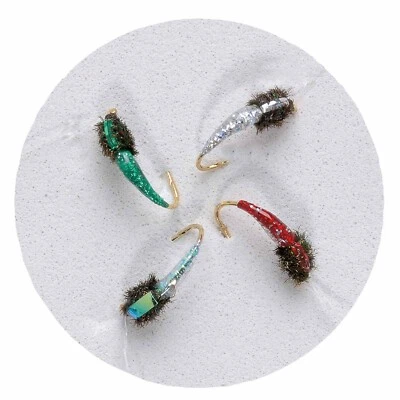 Jenzi Angeln Emil Gr.14 5 Nymphen Renken Hegene Premium - Bild 1 von 2