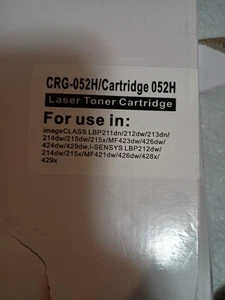 CRG-052H Toner Cartridge for Canon 052 imageCLASS MF424dw MF429dw LBP215dw - Picture 1 of 4