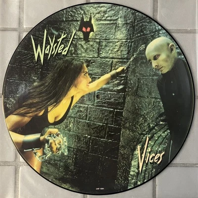 Waysted Vices Picture Disc LP Twisted Sister Tygers Of Pan Tang Iron Maiden — 第 1/2 张图片