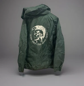 Diesel Windbreaker Jacke Size XL Retro Vintage Track JACKET 🌧 Regenjacke - Picture 1 of 8