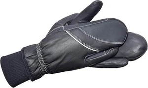 Guanti da equitazione unisex Riders trend guanti in pelle anilina Thinsulate, Nero, L - Foto 1 di 2