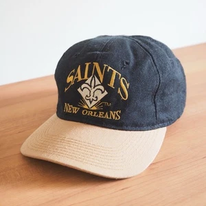 Gorra vintage de los New Orleans Saints NFL - años 90, talla libre - hecha en Costa Rica - Imagen 1 de 21