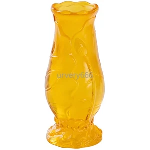 Glas Lotus Flasche Blumenvase Haushaltsschmuck Angebot buddhistische Utensilien - Bild 1 von 10
