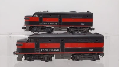 Lionel 2031 Vintage O Rock Island Alco AA Diesel Locomotive Set - Image 1 of 4