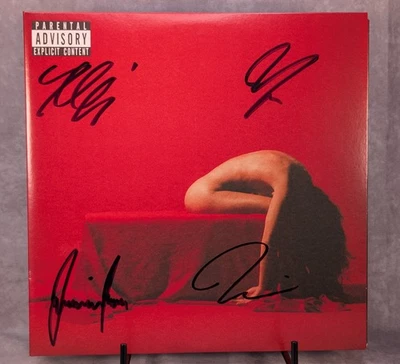 SIGNED Bad Omens - The Death Of Peace Of Mind - Opaque Silver - Image 1 of 4