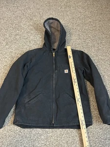 Youth Carhartt Jacket Size 8/10 Black - Picture 1 of 7
