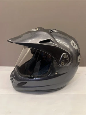 Arai XD Motorcycle Helmet Full Face Size M  Black Used - Image 1 of 4