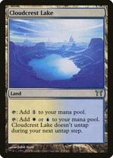 Magic MTG Tradingcard Champions of Kamigawa 2004 Cloudcrest Lake 274/306