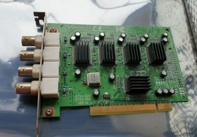 PCI TVC-644 TVC-644P0053600066 VER 1.0 DVR CAPTURE CARD  (IN38S1B4) - Image 1 of 4