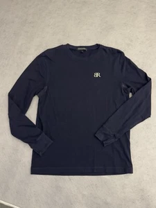 Banana Republic dunkelblau Grafik Langarmhemd Herren Größe Small - Bild 1 von 7