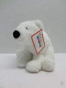Douglas Cuddle Toys White Polar Bear NEW - Picture 1 of 7
