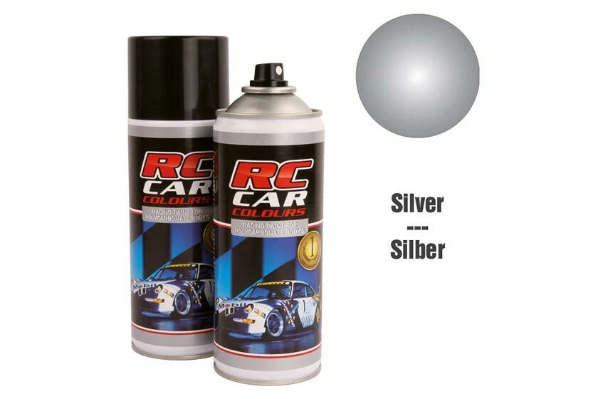 RC Car Colours - Lexan Spray Silber 150ml