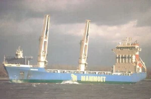 Enchanter Mammoet Cargo Ship Nautica Vintage Postcard BS.07 - Picture 1 of 2