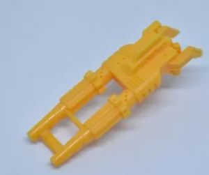 Torreta trasera pistola doble trasera GI Joe vehículo Arctic Blast con pestañas 1989 pieza original - Imagen 1 de 1
