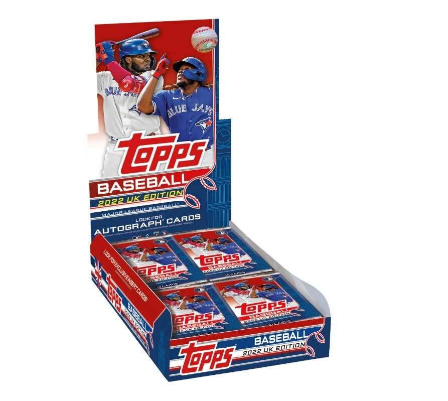 2022 Topps MLB Baseball UK Edition Sealed Hobby Box - Image 1 of 1