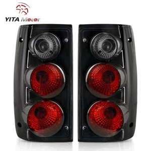 Tail Lights For 1989-1995 Toyota Pickup Truck Black Smoke Rear Lamps Left+Right - Imagen 1 de 6
