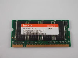 Ram Memory 256 MB PC2700S HYNIX HYMD232M646D6-J - Picture 1 of 1