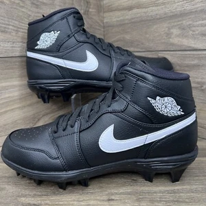 Nike Jordan 1 Mid TD schwarz weiß Fußballschuhe DS Größe 10,5 (FJ6805-001) - Bild 1 von 17