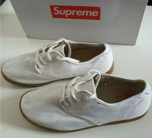 SS09 Supreme Canvas house shoes US 10 white Very Rare 2009 Vintage - Picture 1 of 8