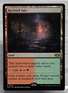 Magic - Rockfall Vale - Rare/Land - Commander: Tarkir Dragonstorm - EN/NM - Bild 1 von 2