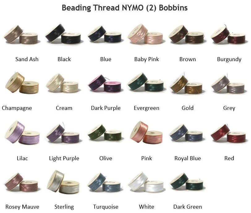 Bobinas de hilo de cuentas NYMO Foto 1 de 1