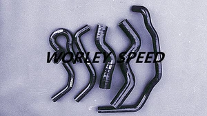 Black Radiator Heater Hose Replaces Holden Rodeo TF 2.8L Turbo Diesel 1990-1997 - Picture 1 of 8