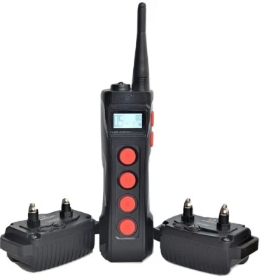 Waterproof 1000M Remote 2 Dog Training Shock Collar Trainer  w/ Auto Anti Bark - Image 1 of 4