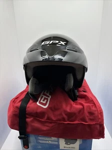GPX Open Face Touring / Scooter / Street Helmet Black DOT Large - Picture 1 of 14