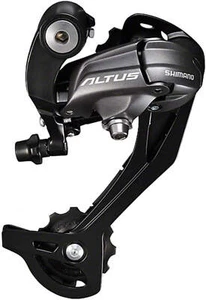 Shimano Altus RD-M370-SGS Rear Derailleur - 9 Speed Long Cage Black - Picture 1 of 1