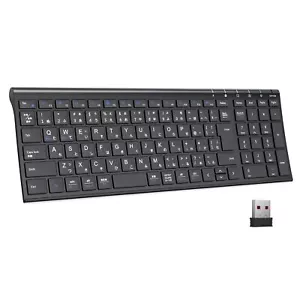 iClever Keyboard Wireless Keyboard 2.4GHz Receiver Included Numeric Keyp - Picture 1 of 1