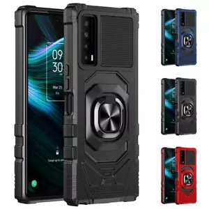 Für TCL Stylus 5G Hülle Roboter Panzer Ring Ständer Hybrid Schutz Cover + Hebelwerkzeug - Bild 1 von 5