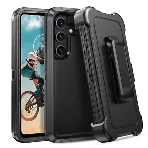 Custodia antiurto per Samsung Galaxy S24 FE 6,7" con clip da cintura adatta a Otterbox - Foto 1 di 9