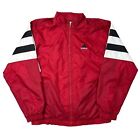 Vintage Adidas Track Jacket 90S Crazy Festival Retro 90S Red Mens Xl
