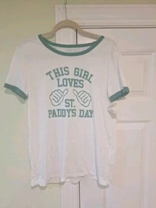 Camisa Freeze Día de San Patricio Nueva con Etiquetas Extra Grande XL Esta Chica Ama el Día de San Paddy - Imagen 1 de 4