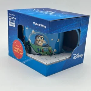 DISNEY PIXAR Toy Story Musical Mug Buzz Lightyear NWT in Box - Picture 1 of 5