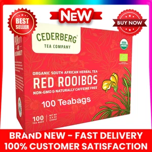 Roter Rooibos Tee 100 Teebeutel USDA Bio - natürlich koffeinfrei - Bild 1 von 8